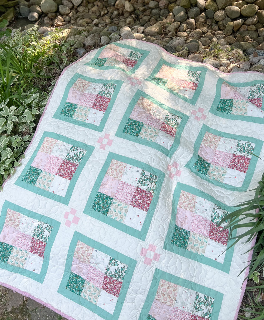 Cottage Square Quilt is here!