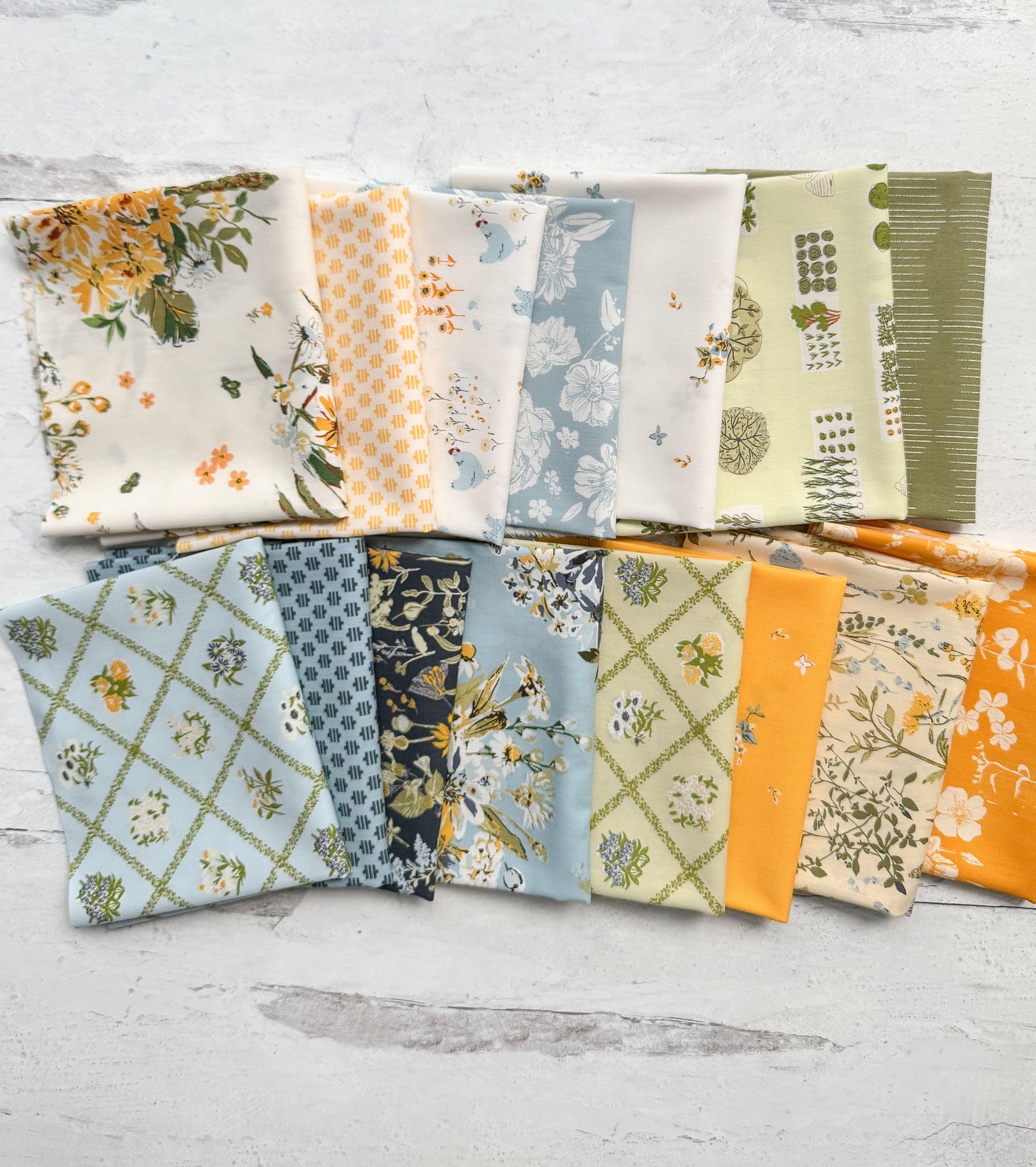 Potager Half Yard Cotton Bundle