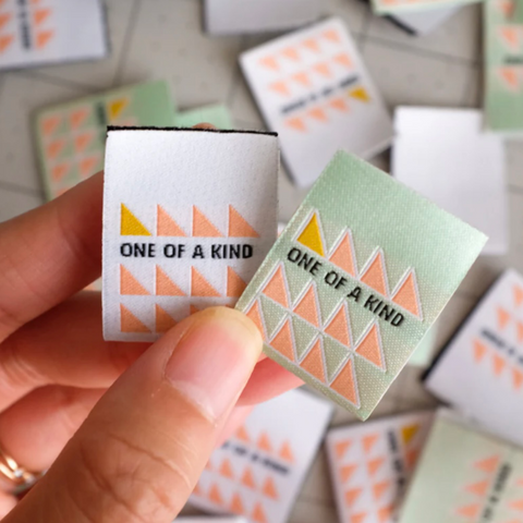 “One Of A Kind” Woven Labels