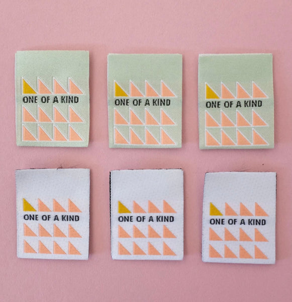 “One Of A Kind” Woven Labels