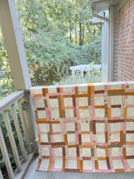 Woven Frames Quilt Pattern (Digital PDF)