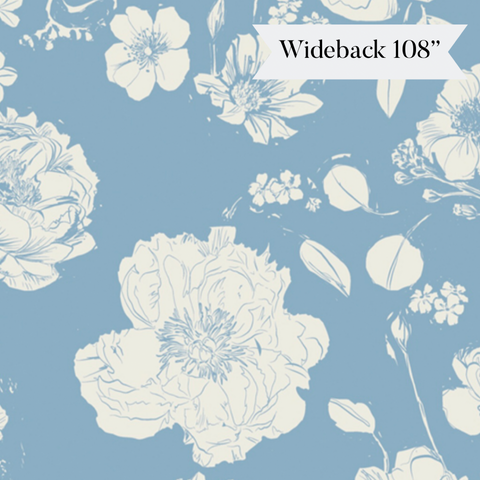 Flowers for Mom Porcelain Wideback