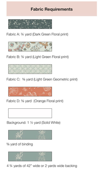 Festive Ribbons Quilt Pattern (Digital PDF)