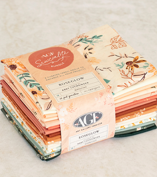 Roseglow by Abby Luchsinger—Fat Quarter Bundle