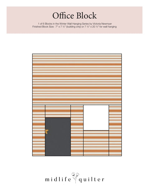 Winter Village Wall Hanging Patterns (Digital PDF)