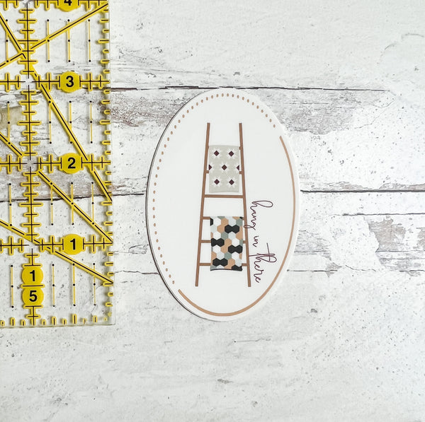 Quilt Ladder Sticker